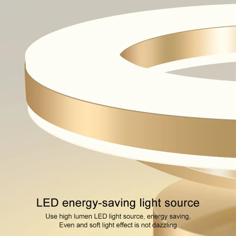 Lámpara de techo LED moderna, iluminación interior, decoración del hogar para dormitorio, mesa de comedor, sala de estar, balcón, pasillo, luz de techo