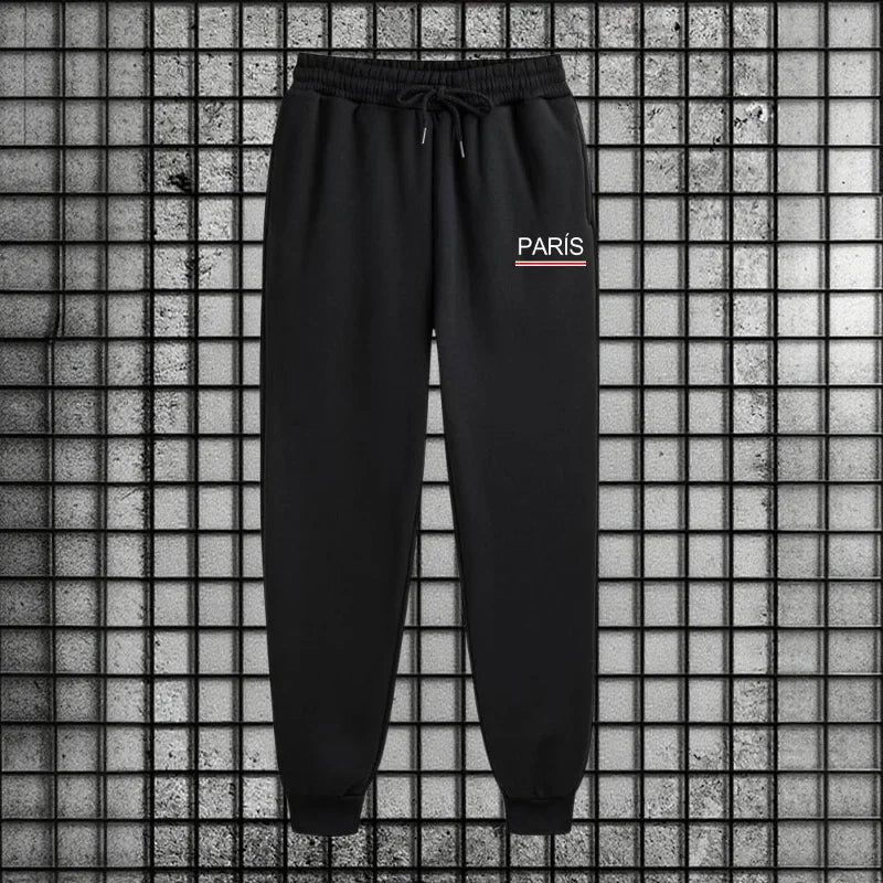 Conjunto Deportivo Esencial para Hombre 2026, Sudadera con Capucha y Pantalones Deportivos Premium para Uso Diario, Moda Deportiva Otoño Invierno Estilo París