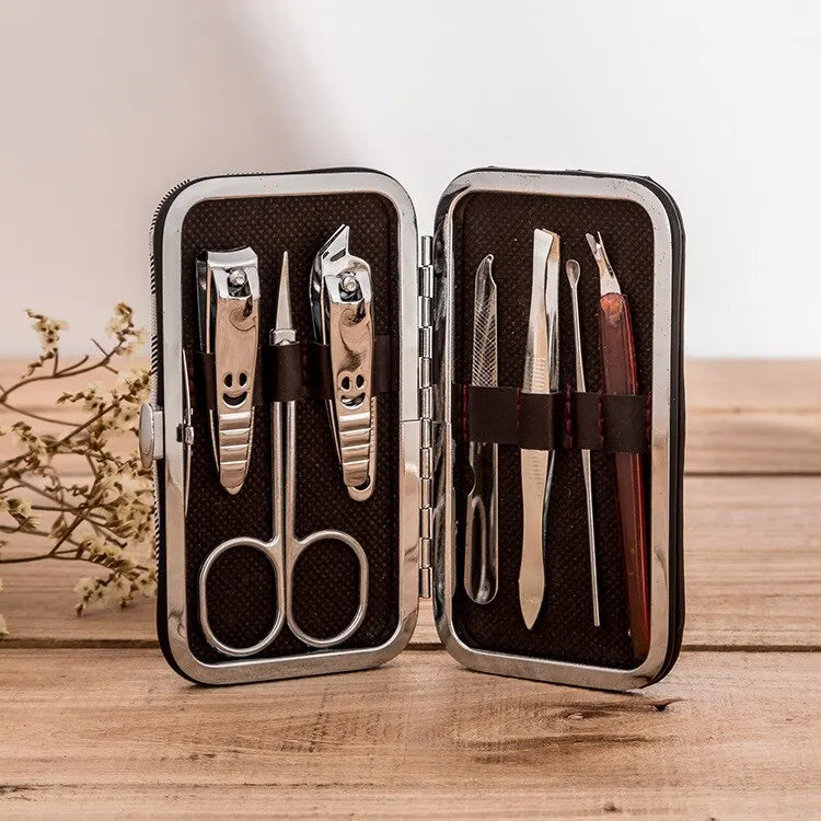 11 Uds. Herramientas creativas para uñas sonriente, cortador de uñas fácil con forma de uña, juego de tijeras para uñas, herramientas de recorte especiales