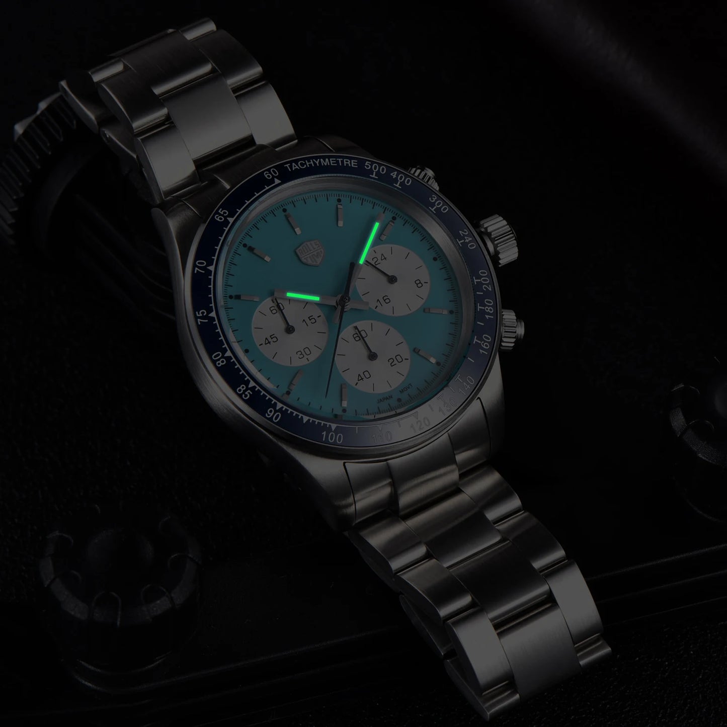 2025 nuevos relojes RollsTimi para hombre, reloj cronógrafo de cuarzo de lujo para hombre, espejo de zafiro AR, reloj de regalo resistente al agua para hombre luminoso