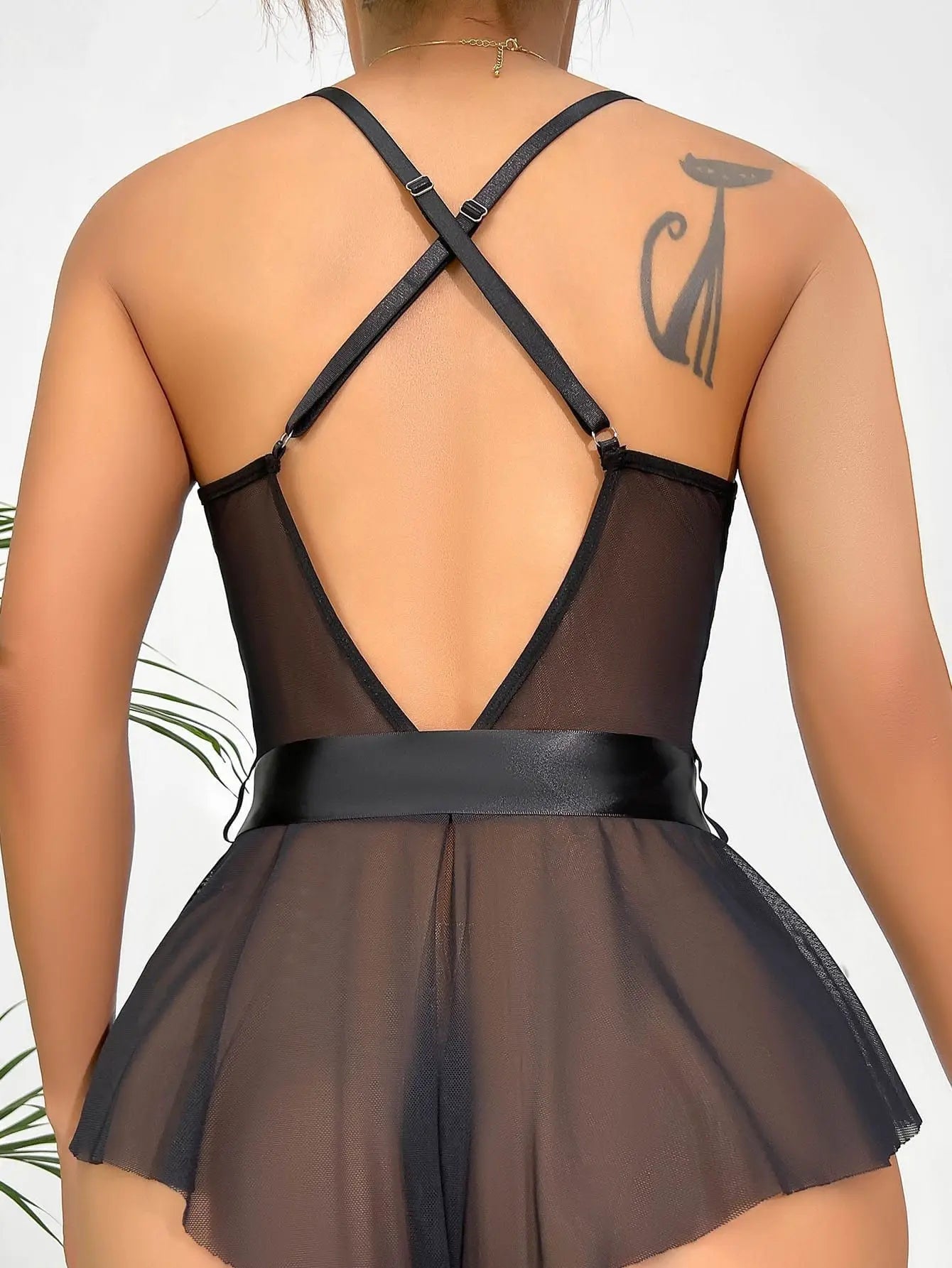 Conjunto de pijama de encaje para mujer, ropa de dormir Sexy, S-XL, cómoda, informal, de verano