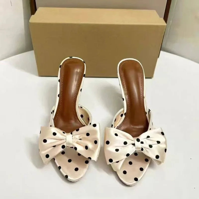 Sandalias Stiletto Primavera-Verano 2026, Nuevas, Cómodas y Versátiles, Punta Redonda, Tacones Altos