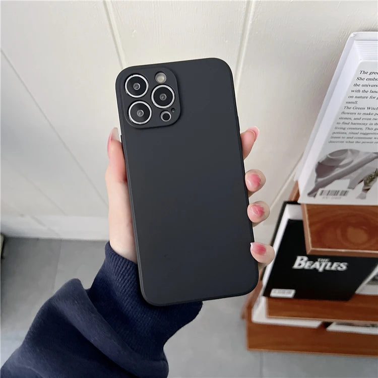Funda Protectora Personalizada de TPU Suave para iPhone 17, 17Air, 16, 16E, 15, 14, 13, 12, 11Pro Max, Mini, SE 2020, 2022, XS, XR, 7, 8 Plus