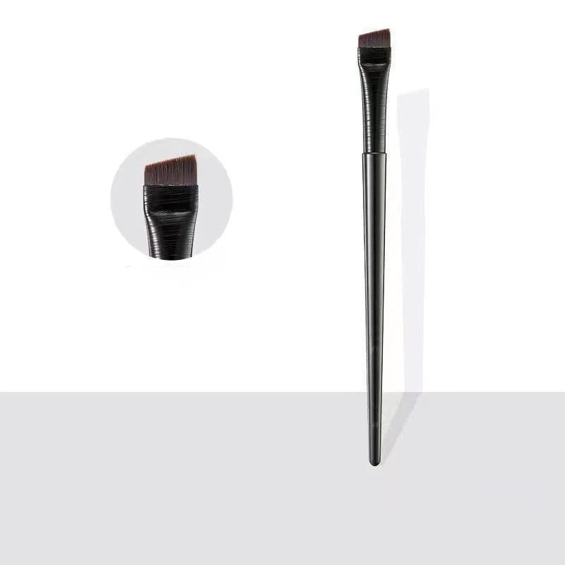 【Pinceles para maquillaje de contorno de cejas, pincel para delineador de ojos, pincel profesional súper fino en ángulo para delineador de ojos, herramientas de maquillaje】