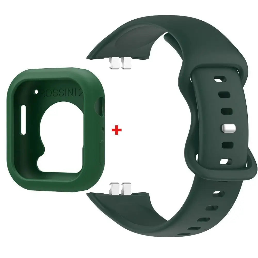 Correa de reloj de silicona + funda para Huawei Honor Choice ROSSINI 2i, pulsera y funda para reloj inteligente, Correa de repuesto para muñeca