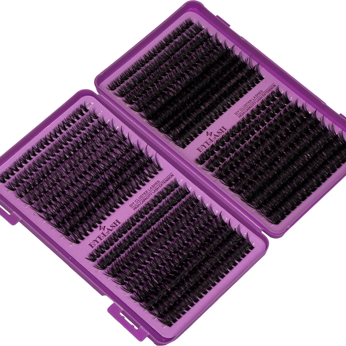 Extensiones de Pestañas Individuales con Curvatura D, Alta Capacidad, Densas, de 8-16 mm, Aptas para Diferentes Maquillajes, de Larga Duración