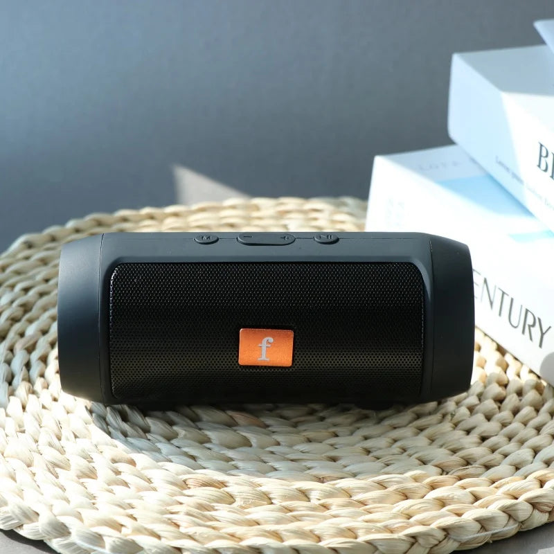 Altavoz inalámbrico portátil con Bluetooth: mini caja de sonido de escritorio con función de carga para facilitar su transporte y uso