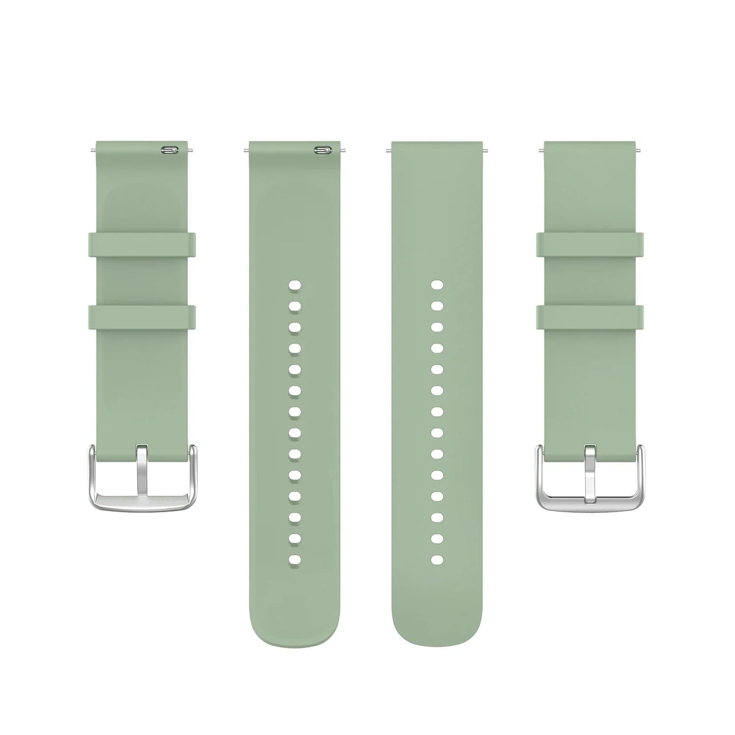 Correa de silicona para Huawei Watch GT 3 GT3 GT2 46 mm 42 mm Correa de silicona con hebilla negra con cola redonda