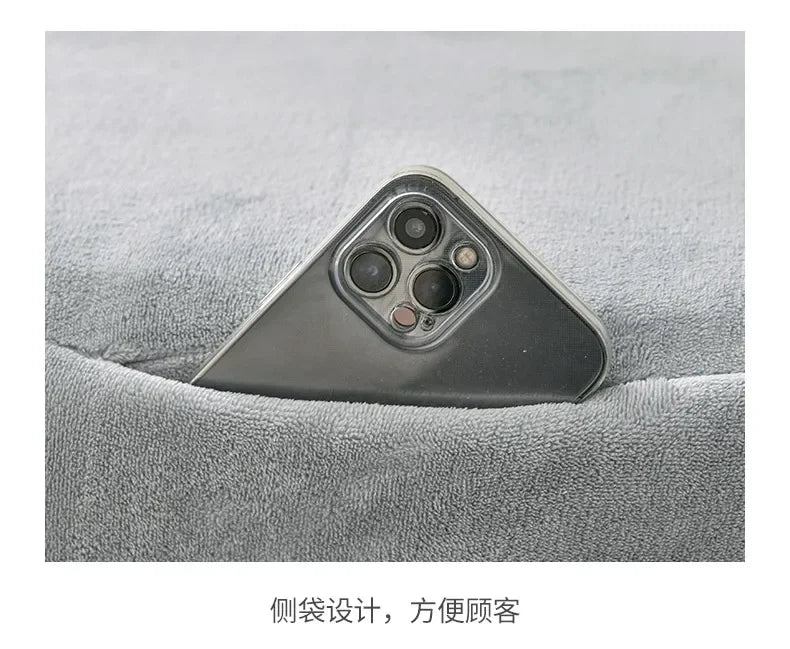 Juego de cama gruesa de terciopelo de leche para salón de belleza, falda de cama de Spa para masaje, funda de almohada, funda de taburete y funda nórdica, Sábana de salón para Club, 4 Uds.