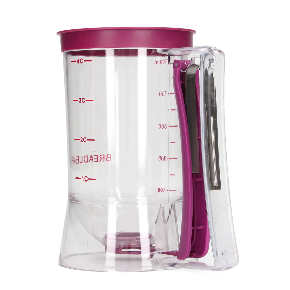 Dispensador de masa ABS 900ml, separador de crema de masa, herramienta para hornear para panqueques, magdalenas, pasteles, gofres, dispensador de masa para panqueques