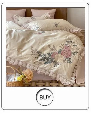 Juego de ropa de cama de lujo para Hotel, funda de edredón con bordado de Color sólido, Sábana plana/ajustada, fundas de almohada, tamaño Queen y King, 100% algodón