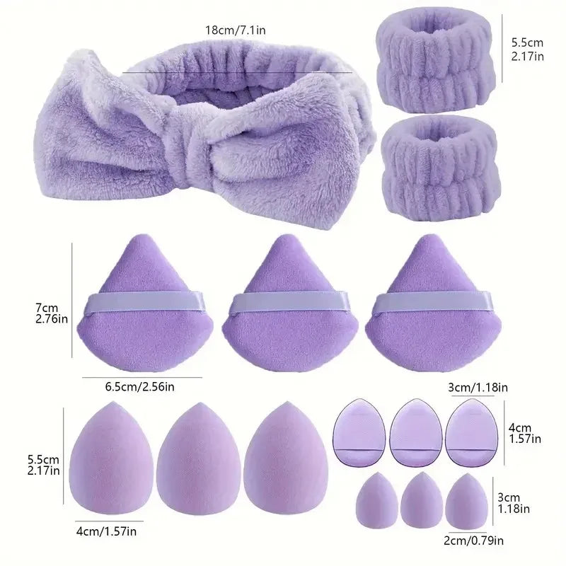 Juego de 33 Brochas de Maquillaje Profesionales para Piel Mixta, Kit Completo para Principiantes y Profesionales, Regalo Perfecto para Navidad