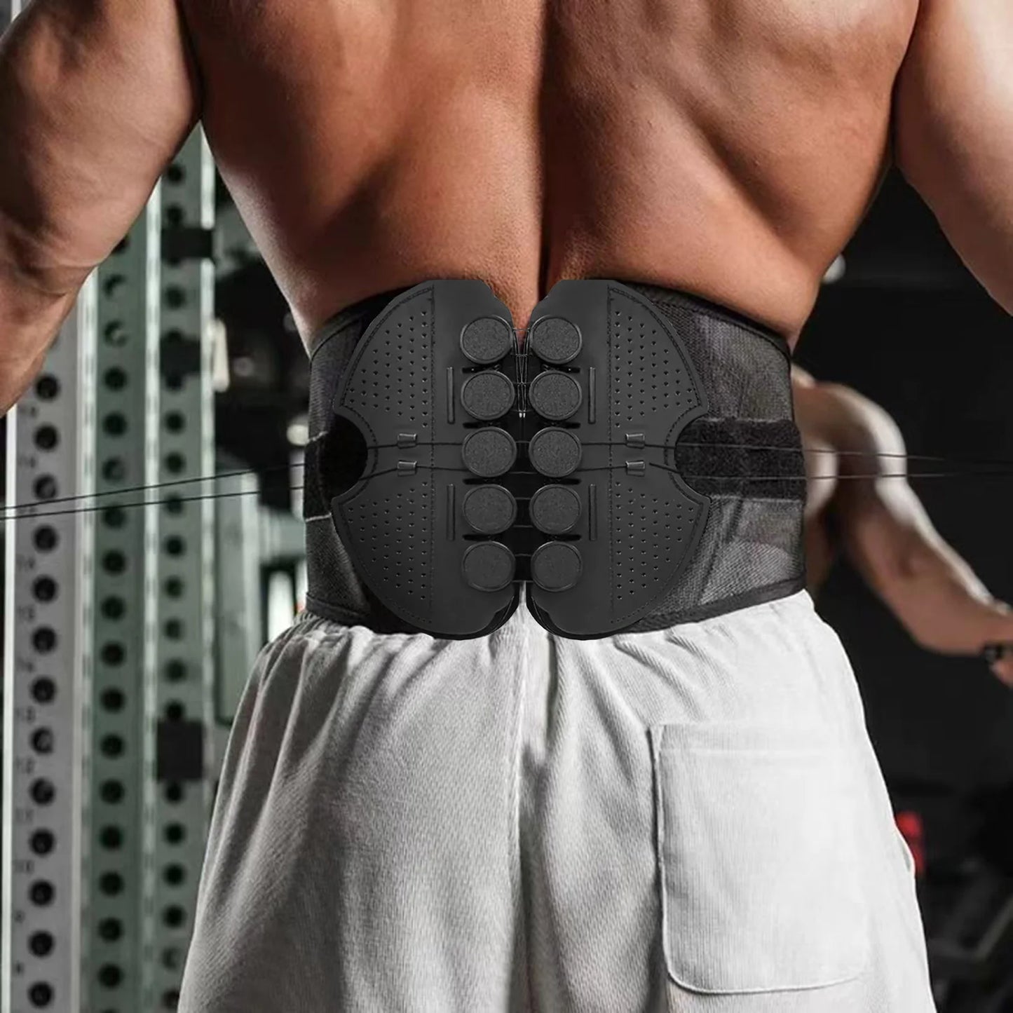 Envoltura de soporte Lumbar Unisex, Protector de cintura transpirable para espalda, Corrector de postura, cintura cálida