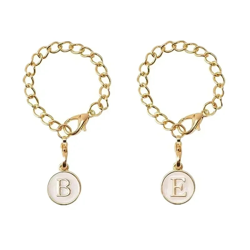 Accesorios de amuleto de letra de A-Z para taza Stanley, identificación de nombre inicial, mango personalizado, accesorios para vaso Stanley, 1 ud.