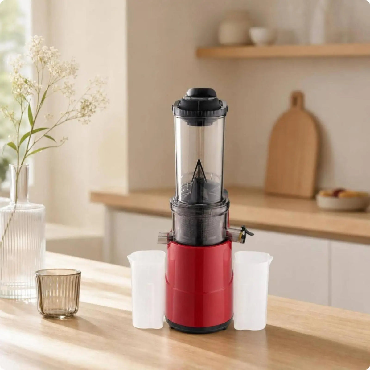 Extractor de Jugo Eléctrico de Prensado en Frío para Frutas y Vegetales