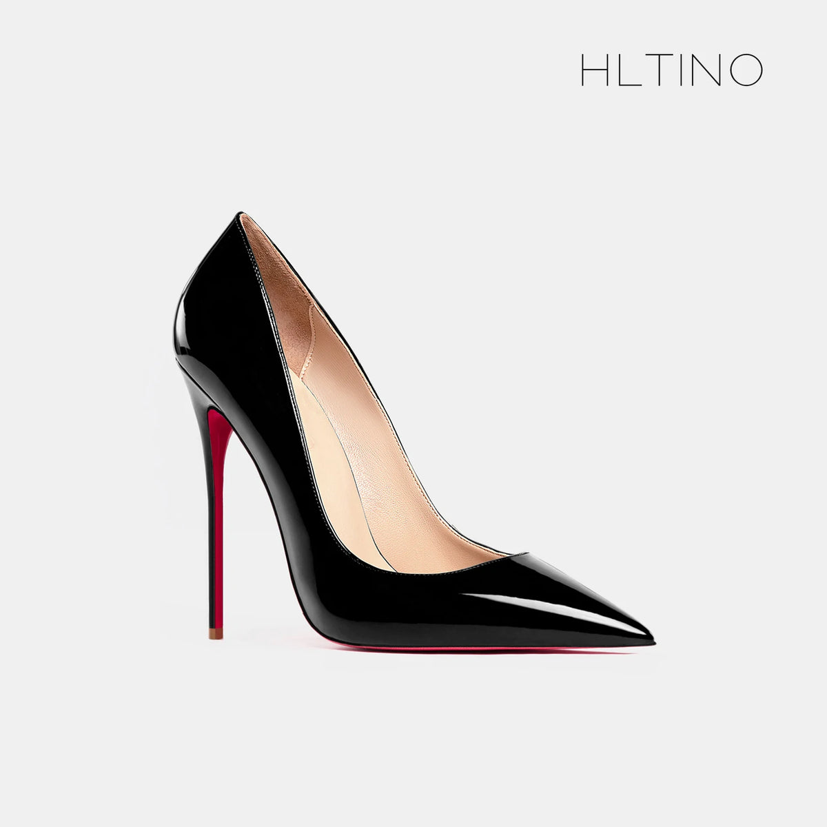 Zapatos de Tacón para Mujer 2026, Tacones de Cuero de Marca de Lujo, Zapatos de Tacón Alto con Punta en Pico y Suela Roja, Elegantes Stilettos para Damas, Zapatos de Fiesta