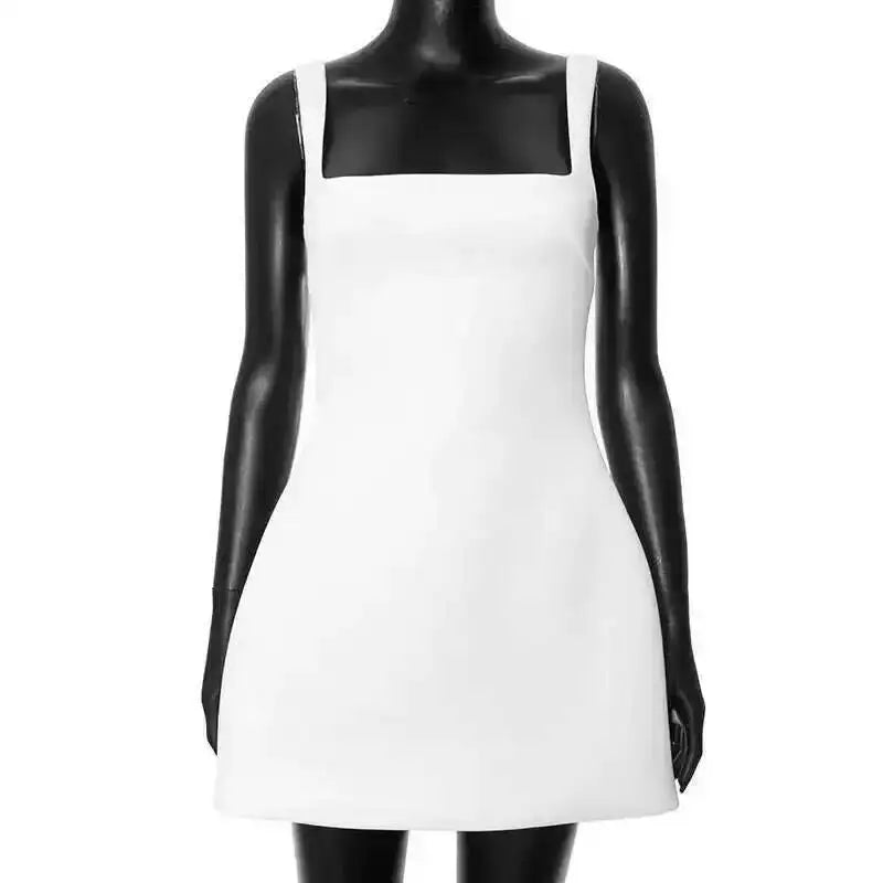 Townlike-vestido sin mangas de verano para mujer, traje Sexy con tirantes y espalda descubierta, 2024