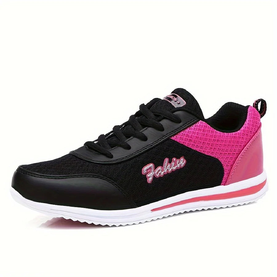Zapatillas de deporte, zapatos de mujer a la moda con cordones, zapatillas de deporte femeninas, zapatos deportivos transpirables para mujer, calzado cómodo, zapatos de mujer en oferta