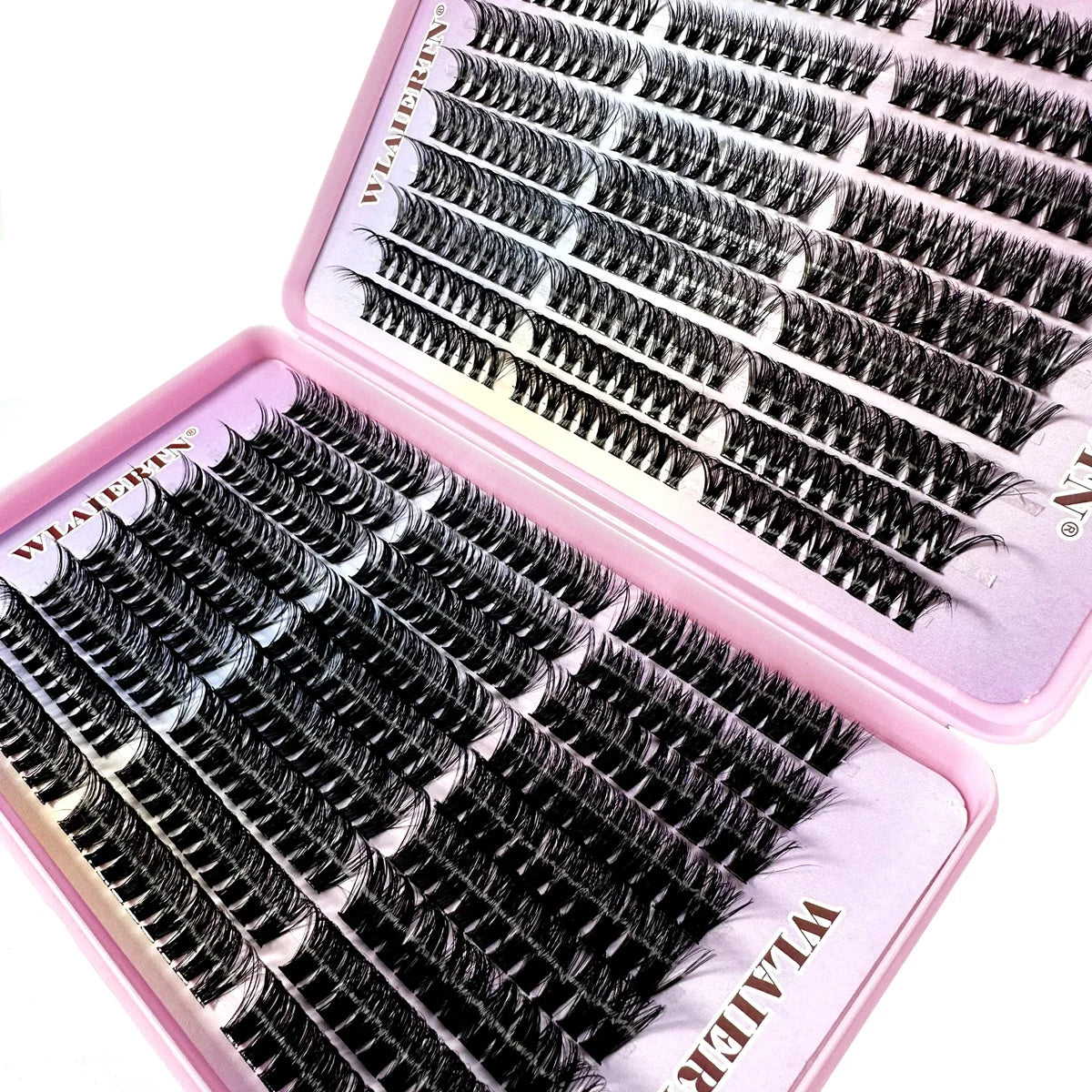 Pestañas de imitación de visón 540Cluster C rizador 9-16mm extensión de pestañas naturales mezcladas tira rusa 3D herramienta de maquillaje de pestañas Personal