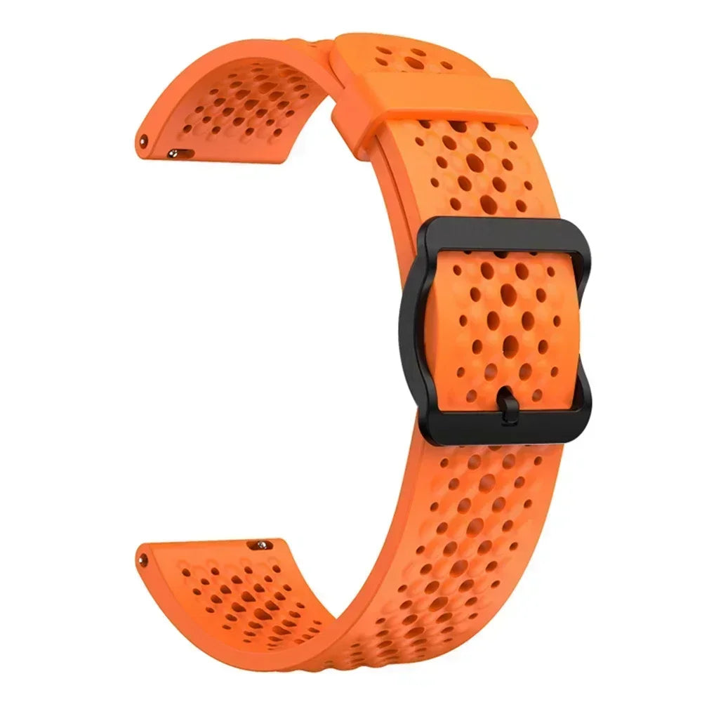 Correa de 22mm para Garmin Forerunner 570 47mm 265 255 M correa de reloj para Garmin Venu 3/Vivoactive 4 pulsera deportiva de silicona transpirable