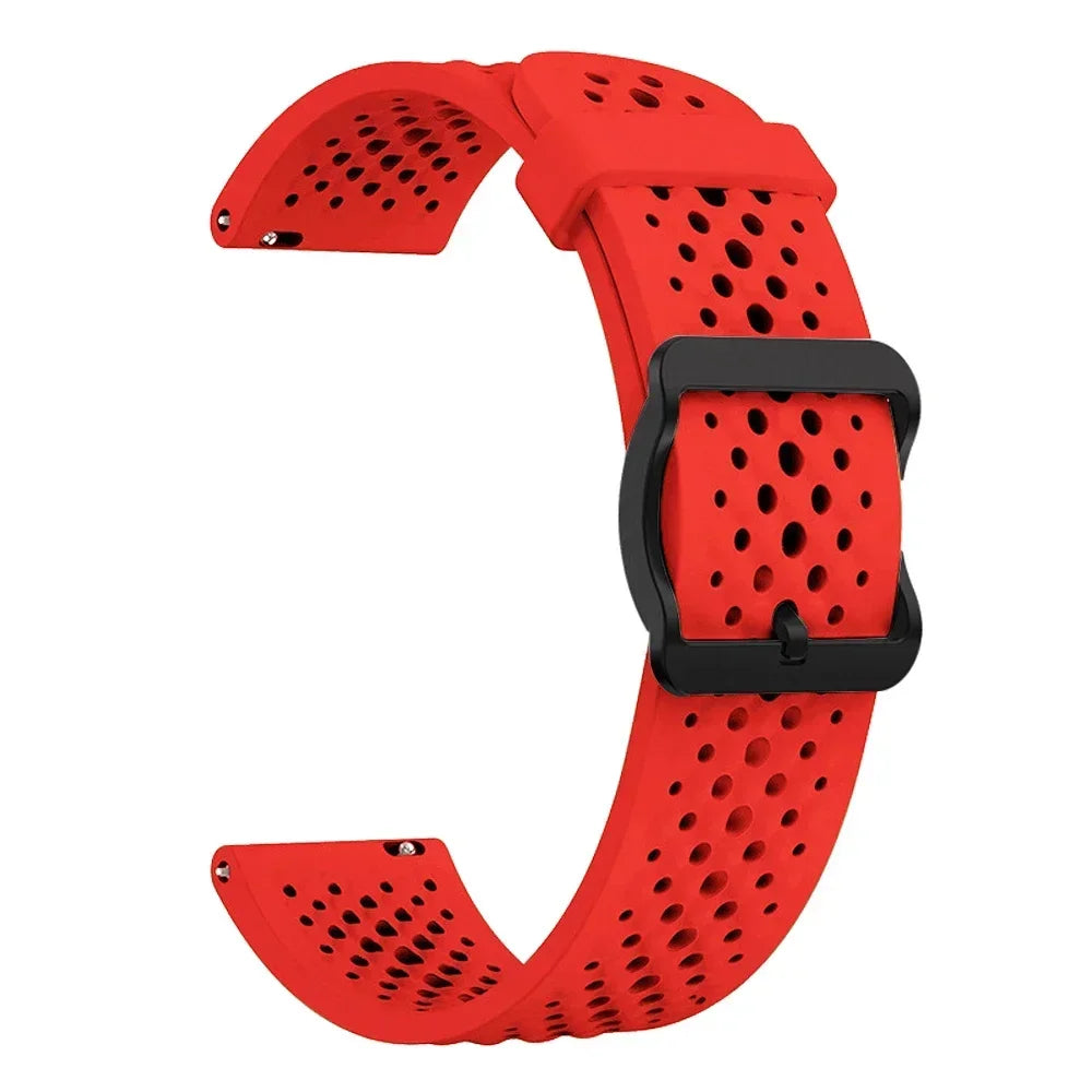 Correa de 22mm para Garmin Forerunner 570 47mm 265 255 M correa de reloj para Garmin Venu 3/Vivoactive 4 pulsera deportiva de silicona transpirable