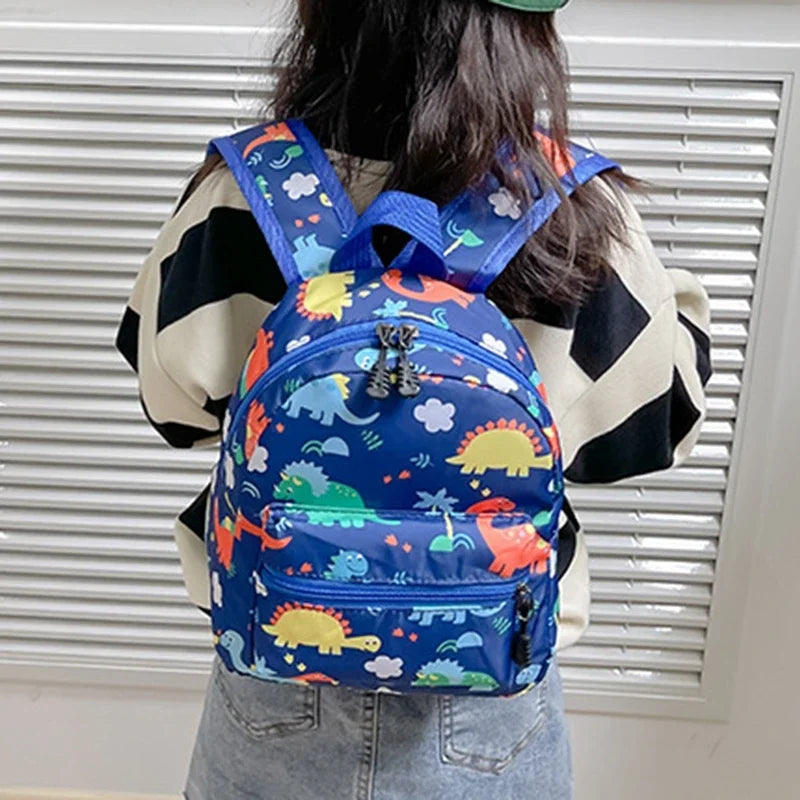 Mochila Infantil con Diseño de Dinosaurio y Unicornio, Linda Mochila Escolar para Niños y Niñas, Impermeable, para Jardín de Infancia