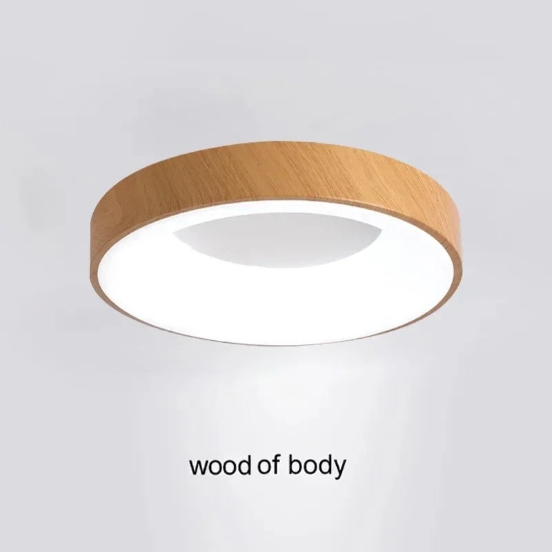 Lámpara de Techo LED de 30/40/50 cm, Lámpara de Iluminación para Dormitorio, Control Remoto, Lámpara Redonda para Sala de Estar, Comedor, Decoración del Hogar, Lámparas de Lujo