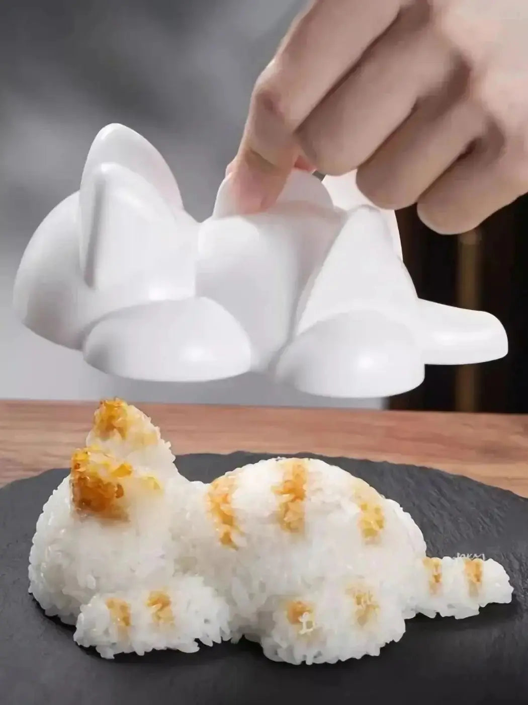 Lindas herramientas para sushi, moldes para Onigiri, forma de gato y animal, Sushi para niños, puré de arroz, puré de patatas, calabaza, suministros para hornear, utensilios de cocina