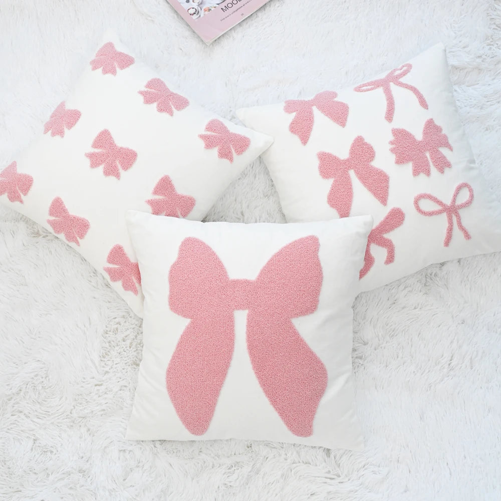 BUYNOW-fundas de cojín con Orejas de conejo, fundas de almohada de terciopelo holandés, decoración de felpa suave, fundas de almohada para sofá, decoración del hogar, 1 ud.