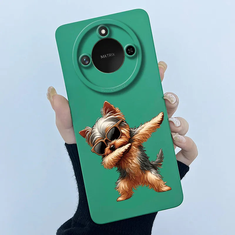 Para Honor X9C Funda de teléfono inteligente X9cSmart Funda de silicona suave dulce moda pintada dibujos animados niños niñas encantadora Funda trasera estampada