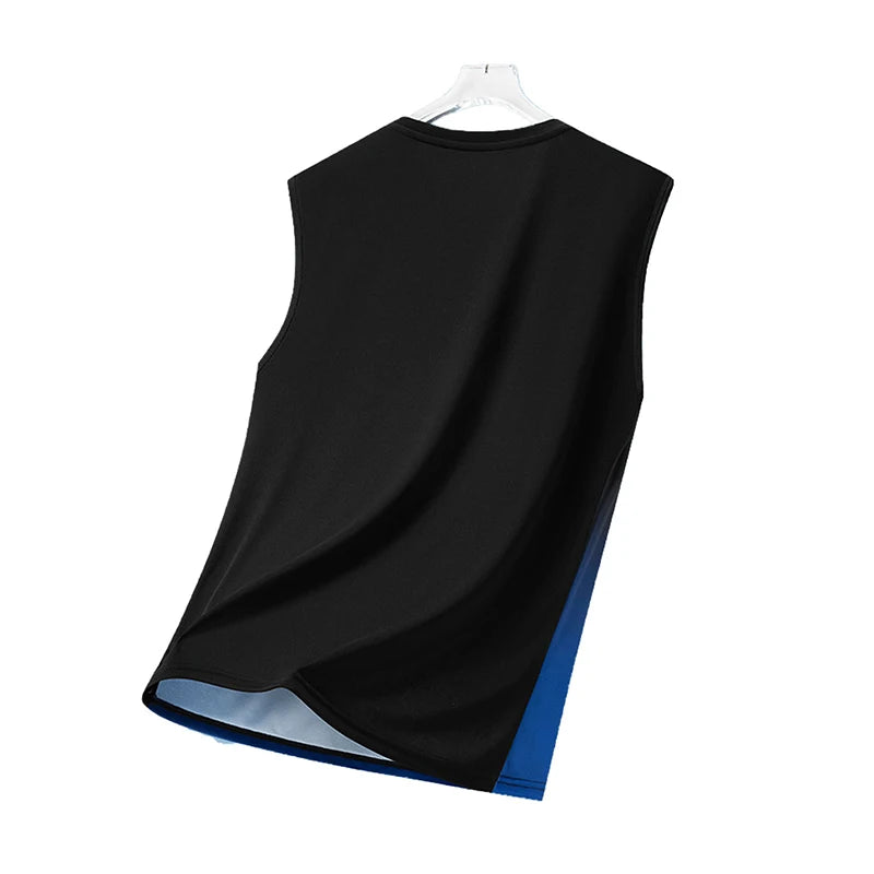 Chaleco de Verano de Secado Rápido para Maratón, Chaleco Deportivo Ligero y Transpirable para Hombre, Chaleco de Malla Absorbente de Humedad para Correr
