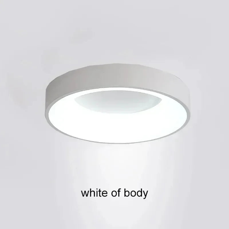 Lámpara de Techo LED de 30/40/50 cm, Lámpara de Iluminación para Dormitorio, Control Remoto, Lámpara Redonda para Sala de Estar, Comedor, Decoración del Hogar, Lámparas de Lujo