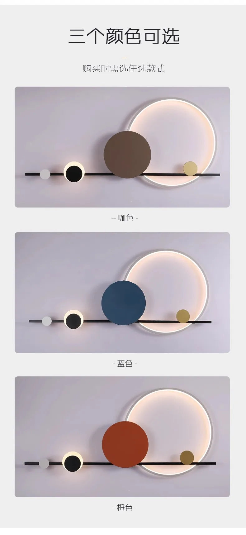 Lámpara LED de pared moderna, ambiente para candelabro de sala de estar, comedor, dormitorio, Hotel, salón, escaleras, pasillo, accesorio de iluminación para decoración del hogar