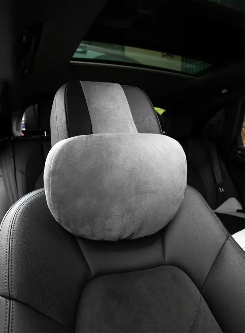 1/2 Uds reposacabezas de coche soporte para el cuello asiento/Clase de diseño Maybach suave Universal ajustable almohada de coche cojín de descanso para el cuello de alta calidad