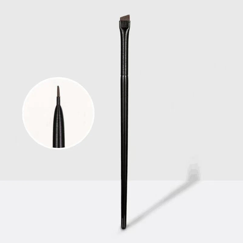 【Pinceles para maquillaje de contorno de cejas, pincel para delineador de ojos, pincel profesional súper fino en ángulo para delineador de ojos, herramientas de maquillaje】