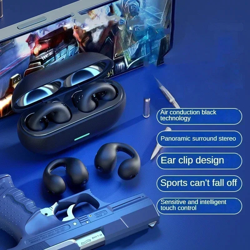 Nuevo Original T75 conducción ósea auriculares inalámbricos Bluetooth 5,3 auriculares deportivos calidad de sonido HiFi auriculares TWS impermeables