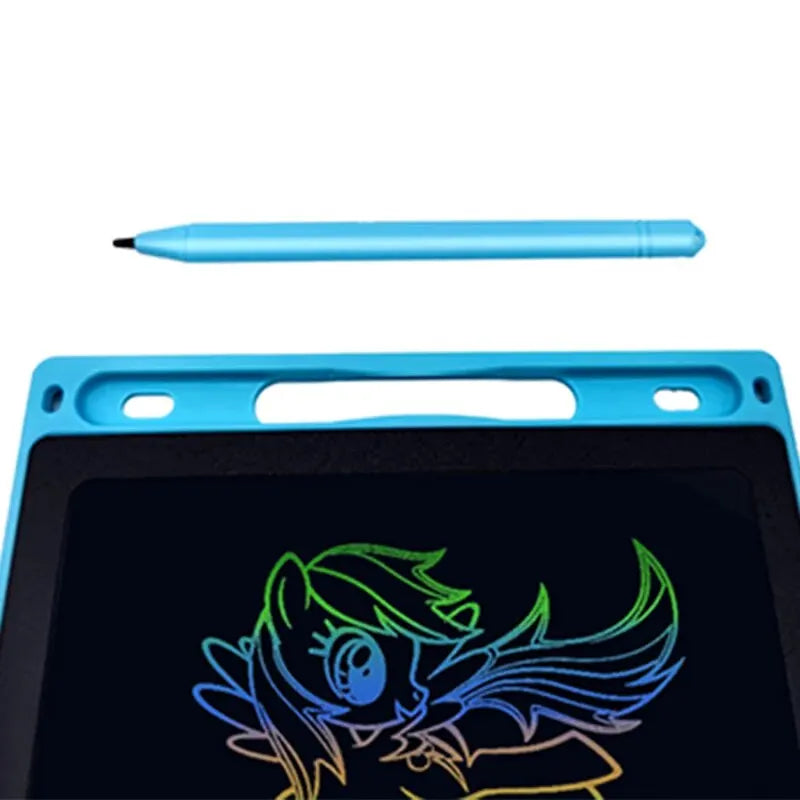 Tableta de escritura LCD de varios tamaños para niños, tablero de dibujo reutilizable de 6,5/8,5/10/12 pulgadas, protección ocular, bloqueo y borrado, regalo educativo