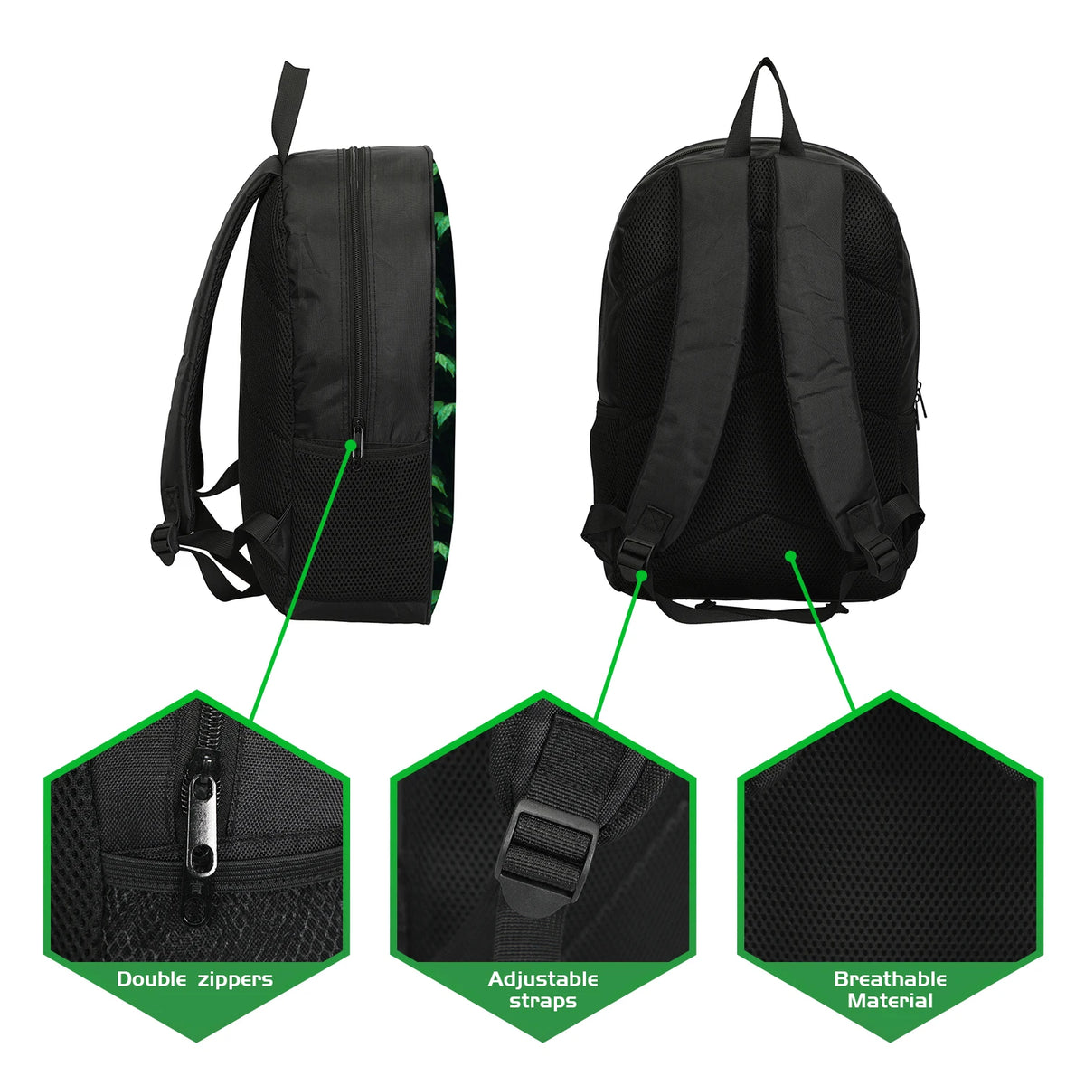 M-Mbappe-Juego de 3 piezas de mochila escolar con diseño de estrella de fútbol para niños, bolsa para lápices, mochila con bolsa para el almuerzo, mochila deportiva, regalo para niños