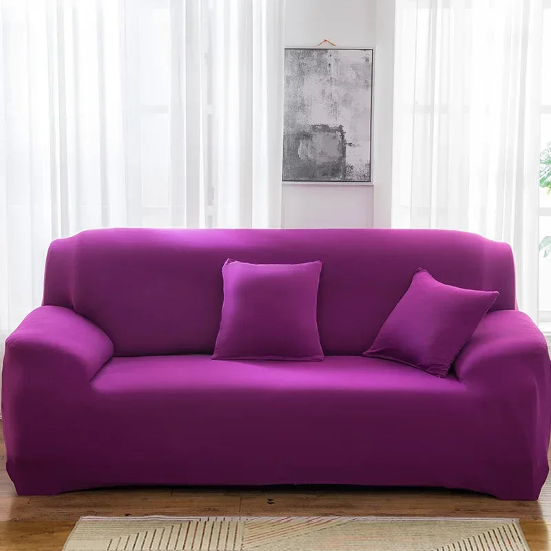 Funda de sofá fresca de seda de 1/2/3/4 plazas para sala de estar, funda de Coner Couh en forma de L, protector de sofá extensible de LICRA 2024, Unti Cat Dog