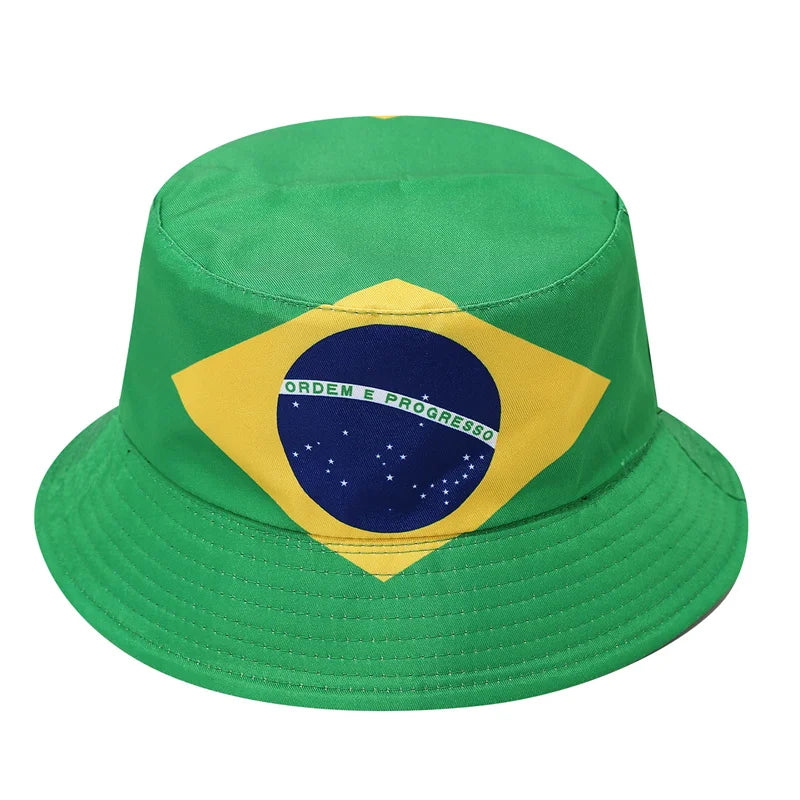 Sombrero de Pescador con Bandera Nacional de 2026 Países, Reversible, para Hombres y Mujeres, para Fiestas de Fútbol, Copa de Fútbol, para Aficionados al Fútbol