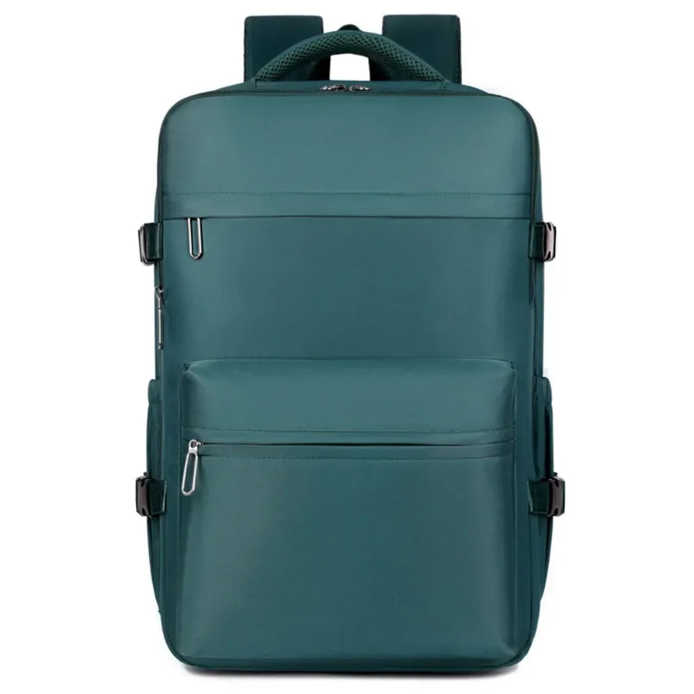 Mochila de compresión al vacío para hombre, mochila para ordenador portátil, mochila de viaje al vacío para senderismo, mochila Ryanair, bolsa de cabina de 46x30x20