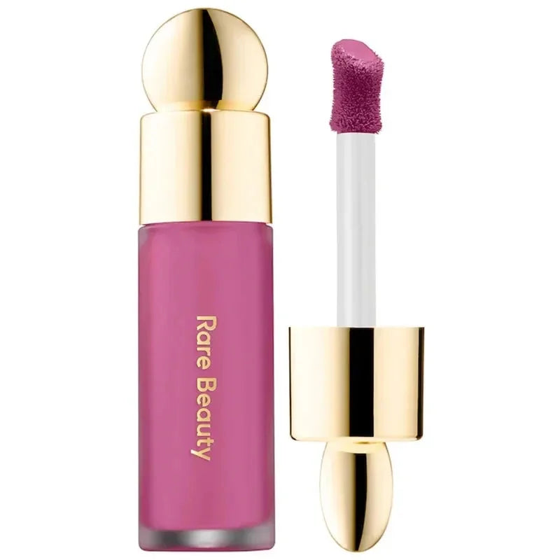 Rubor Líquido Rare Beauty, Acabado Transparente y Luminoso, Duradero, Fácil de Difuminar, Multiusos, Tinte para Mejillas y Labios, Portátil, Maquillaje Suave, Regalo para Chicas
