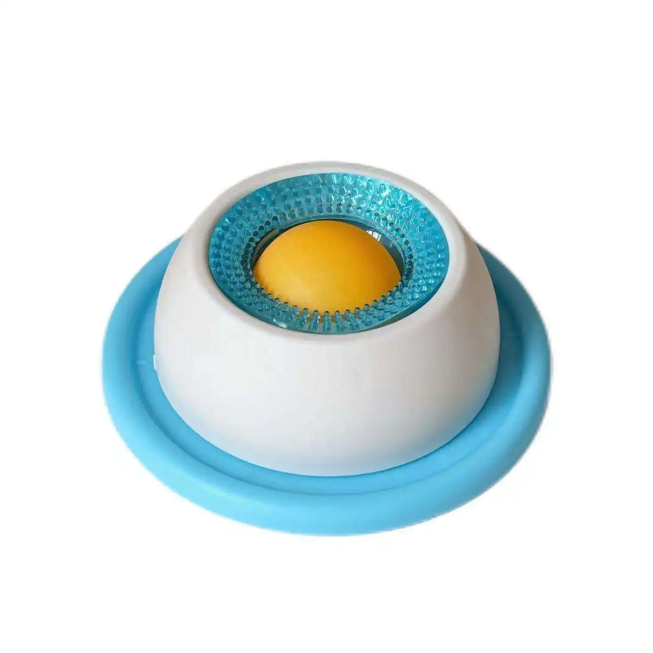 Cuencos Líquidos Lentos para Perros, Antideslizantes, con Forma de Bola, para Sopa de Hueso, Cuenco para Lamer para un Comer Saludable, Antideslizante y Anti-Asfixia
