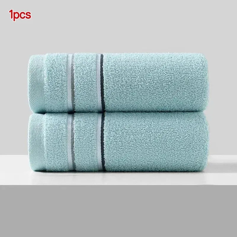 Toallas de algodón puro para el hogar, suaves y absorbentes, de secado súper rápido, para baño, dormitorio estudiantil y hotel.