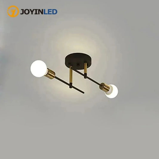 Luz de techo sin bombilla Lámpara colgante industrial moderna para sala de estar/comedor/dormitorio/cocina cafetería