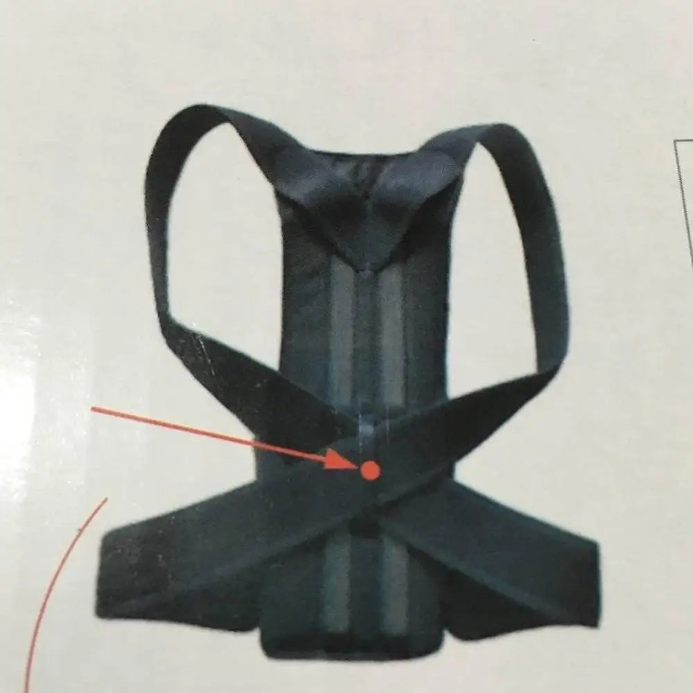 Corrector de Postura, Soporte de Clavícula, Corrector de Espalda Ajustable, Unisex, para Evitar la Postura Encurvada