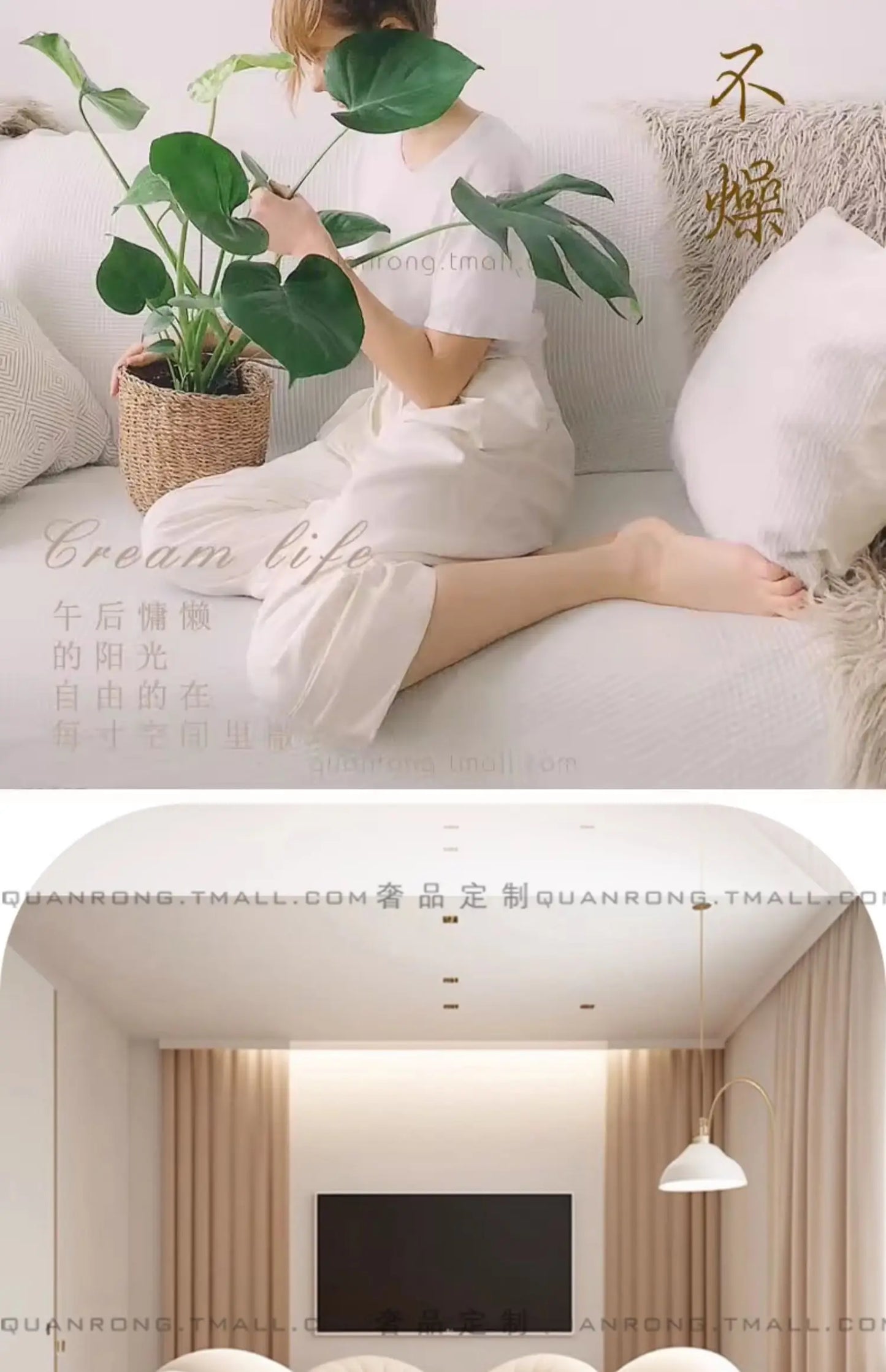 Estructura de Cama suave de estética redonda, dormitorio principal completo europeo, Hotel, crear Cama King Size, muebles modernos de moda