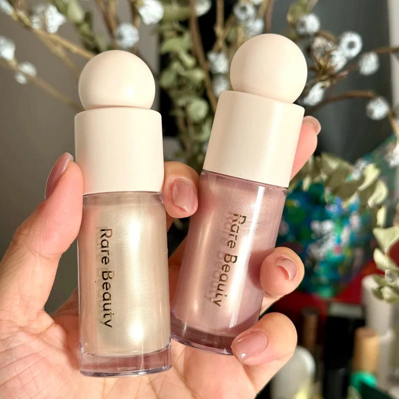 Rare Beauty Barra de Contorno Facial 3D, Bronceador, Iluminador Líquido Brillante para Mejillas, Maquillaje con Toque Femenino