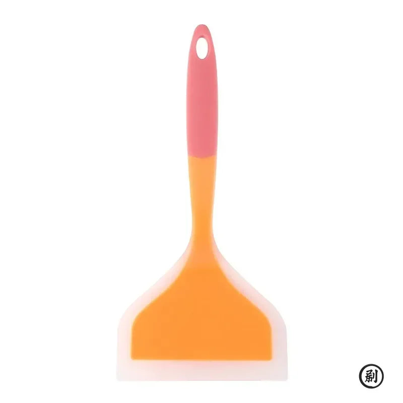 Espátula tamago Yaki, sartén antiadherente, espátula especial, espátula gruesa para ovo Yaki, espátula de silicona, 1 unidad
