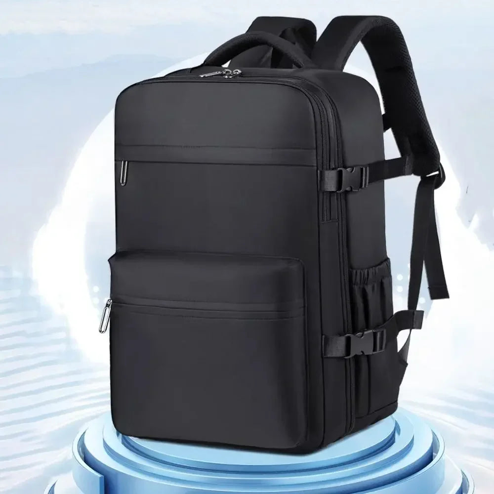 Mochila de compresión al vacío para hombre, mochila para ordenador portátil, mochila de viaje al vacío para senderismo, mochila Ryanair, bolsa de cabina de 46x30x20